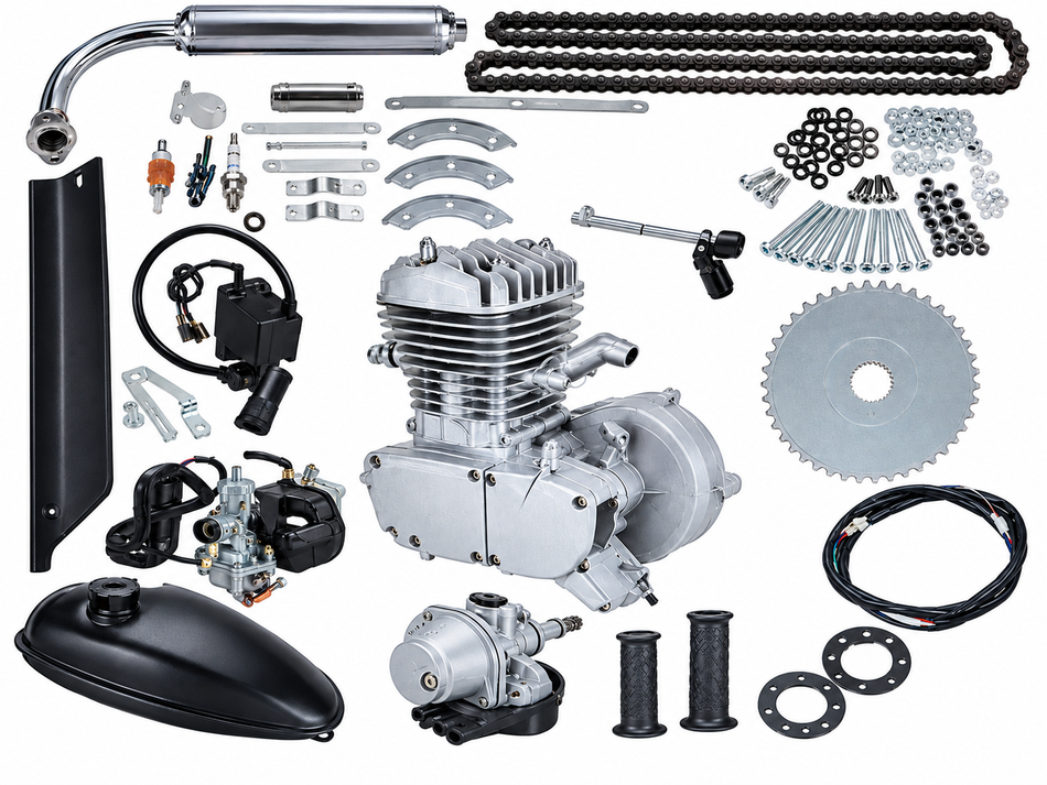 Kit Motor Bicicleta 80cc Complet
