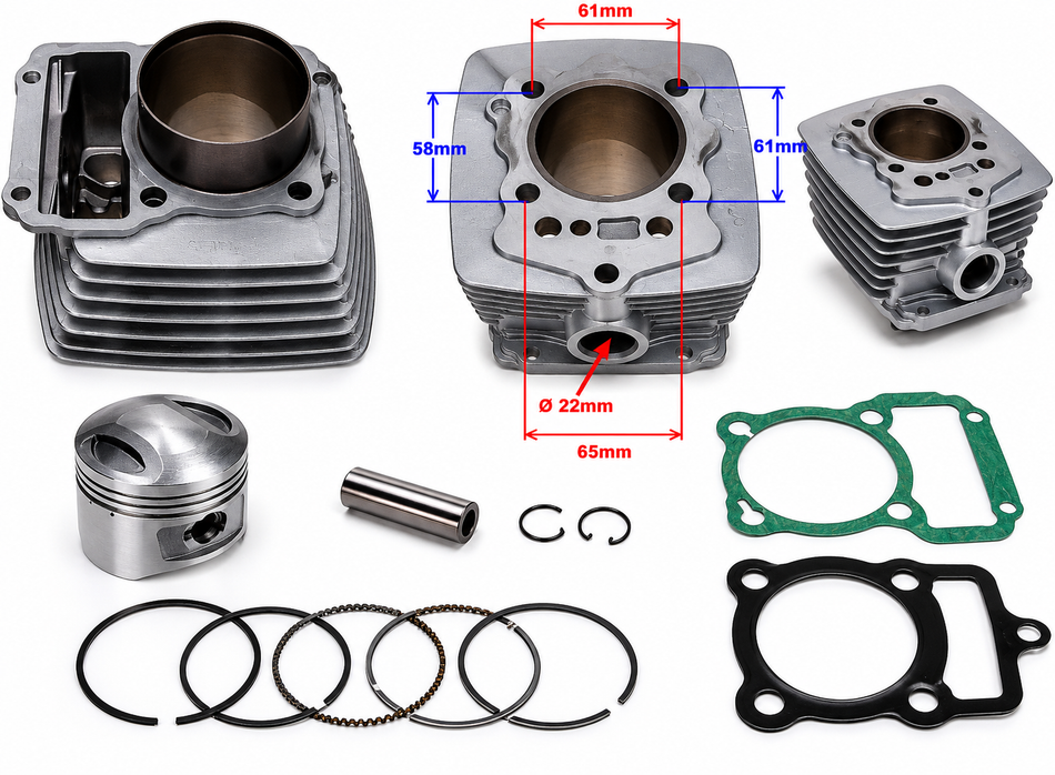 Set Motor ATV 200 63 mm Racire pe aer