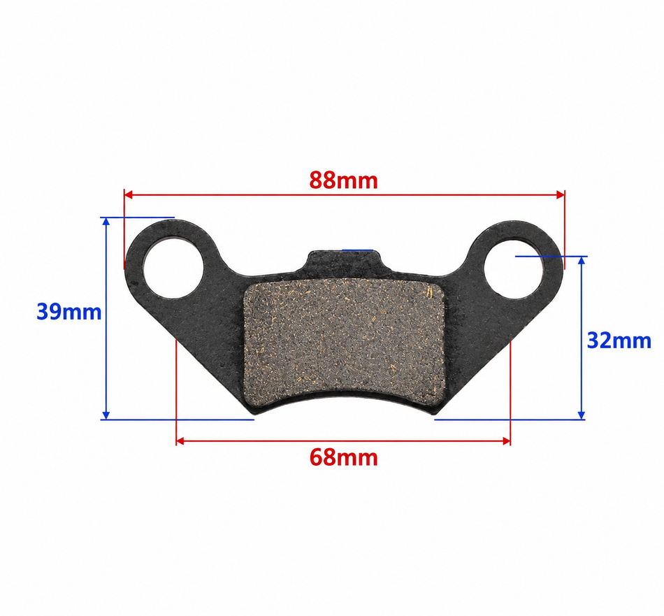 Placute frana ATV 107/ 110 / 125