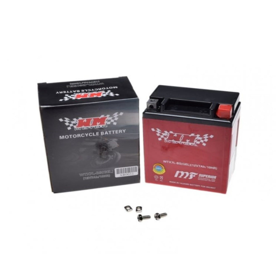 Baterie Atv/Moto Inalta cu gel, 12 V 7Ah