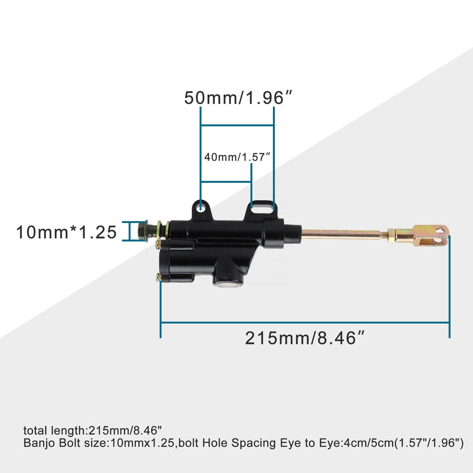 Pompa frana spate ATV/cross 50-125cc